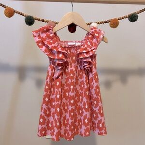 ZARA FLORAL DRESS 12-18 months